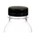 Sticlă (de pus lichide) Negru Transparent Plastic 250 ml 6 x 13,5 x 6 cm (24 Unități)