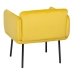 Кресло Жёлтый Чёрный 100 % полиэстер 76 x 64 x 77 cm