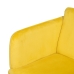 Nojatuoli Keltainen Musta 100 % polyesteri 76 x 64 x 77 cm