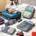 Suspaudžiami lagaminų organizavimo maišeliai Compakube InnovaGoods 4 Dalys
