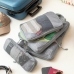 Suspaudžiami lagaminų organizavimo maišeliai Compakube InnovaGoods 4 Dalys