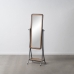 Oglindă Garderobă Negru Natural 62 x 42 x 174 cm