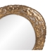 Ogledalo s podporo Zlat Kristal Železo 34 x 13 x 48,5 cm