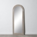 Specchio spogliatoio Bianco Naturale Cristallo Legno di mango Legno MDF Verticale 64,8 x 3,8 x 172,7 cm