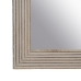 Zrkadlo do šatne Biela Prírodná Sklo Mangové drevo Drevo MDF Vertikálne 64,8 x 3,8 x 172,7 cm