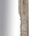 Álló Tükör Fehér Természetes Kristály Mangófa Fa MDF Függőleges 48,26 x 7 x 183 cm