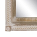 Specchio da parete Bianco Naturale Cristallo Legno di mango Legno MDF Verticale 106,6 x 12,7 x 38 cm