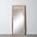 Dugo ogledalo Bijela Prirodno Kristal Drvo Manga Drvo MDF Vertikalno 76 x 7 x 176,5 cm