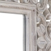 Sieninis veidrodis Balta Stiklas 98 x 3 x 124 cm
