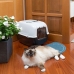 Kaķu kaste Ferplast Melns Plastmasa 39,5 x 52,5 x 38 cm