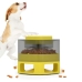 Dog Feeder Doggy Village Auto-Buffet Yellow 50 x 28 x 50 cm