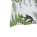 Kissen türkis Dschungel 50 x 30 cm