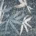 Jastuk Plava Listovi 45 x 45 cm Kvadratno