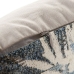Cuscino Azzurro Fogli 45 x 45 cm Quadrato