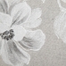 Kissen Grau Blomster 50 x 30 cm