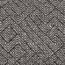 spilvens Balts Melns Ģeometrisks 50 x 30 cm