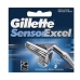 Запасные лезвия для бритвы Sensor Excel Gillette 29754