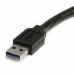USB Kabelis Startech USB3AAEXT3M          USB A Melns