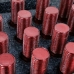 Set Nakrętki OMP 27 mm Czerwony 20 uds M12 x 1,50