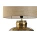 Lâmpada de mesa Home ESPRIT Dourado Alumínio 50 W 220 V 42 x 42 x 74 cm