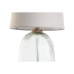 Lampă de masă Home ESPRIT Bej Lemn Geam 50 W 220 V 32 x 32 x 61 cm