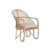 Vrtni stol Home ESPRIT Bambus Spanskrør 58 x 61 x 87 cm