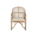 Záhradná stolička Home ESPRIT Bambus Ratan 58 x 61 x 87 cm