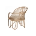 Záhradná stolička Home ESPRIT Bambus Rattan 58 x 61 x 87 cm