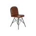 Blagavaonska stolica Home ESPRIT Smeđa Crna 51 x 51 x 89 cm