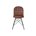Blagavaonska stolica Home ESPRIT Smeđa Crna 51 x 51 x 89 cm