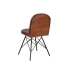 Valgomojo kėdė Home ESPRIT Ruda Juoda 51 x 51 x 89 cm