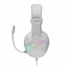 Ακουστικό με μικρόφωνο Gaming Mars Gaming MH122W Λευκό