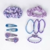 Haaraccessoires Stitch Blauw Paars 10 Onderdelen