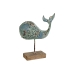 Dekoratív Figura Home ESPRIT Bálna Mediterrán 29 x 8 x 32 cm