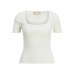 Kortærmet T-shirt til Kvinder Jxsky Ss Jack & Jones Cloud Dancer Varm hvid