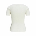 Sieviešu Krekls ar Īsām Piedurknēm Jxsky Ss Jack & Jones Cloud Dancer Silts balts