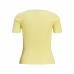 Dámske tričko s krátkym rukávom Jxsky Ss Jack & Jones French Vanilla Žltá