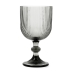 Wine glass Bidasoa Fosil Grey Glass 370 ml (6 Units)