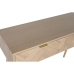 Console Home ESPRIT Yellow Paolownia wood MDF Wood 99 x 34 x 82 cm