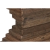 Konsol Home ESPRIT Gul Hvid Brun Marmor Genbrugt Træ 138 x 45 x 87 cm
