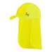 Kaulasuojalla varustettu lippalakki Buff Pack Cap Bimini Keltainen Fluori