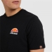Heren-T-Shirt met Korte Mouwen Ellesse Canaletto Zwart