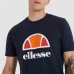 Heren-T-Shirt met Korte Mouwen Ellesse Dyne Donkerblauw
