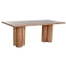Jedálenský stôl Home ESPRIT Gaštanová Prírodná Agátové drevo 200 x 100 x 76 cm