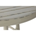Sofabord Home ESPRIT Hvid Aluminium 70 x 70 x 75 cm