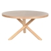 Blagavaonski stol Home ESPRIT Prirodno Drvo Guma 137 x 137 x 75 cm