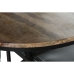 Masa laterală Home ESPRIT Maro Negru Fier Lemn de mango 116 x 72 x 110 cm