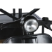 Tavolo aggiuntivo Home ESPRIT Marrone Nero Ferro Legno di mango 116 x 72 x 110 cm