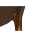 Nojatuoli DKD Home Decor Luonnollinen Tummanruskea Tiikki 66 x 73 x 77 cm