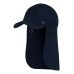 Kappe mit Nackenschutz Buff Pack Cap Bimini Marineblau